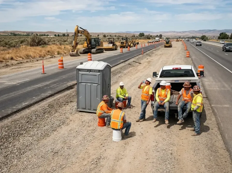 highway-road-construction-crew-007 — frequently asked questions, Porta Potty and Restroom Rentals in Avon Lake, OH
